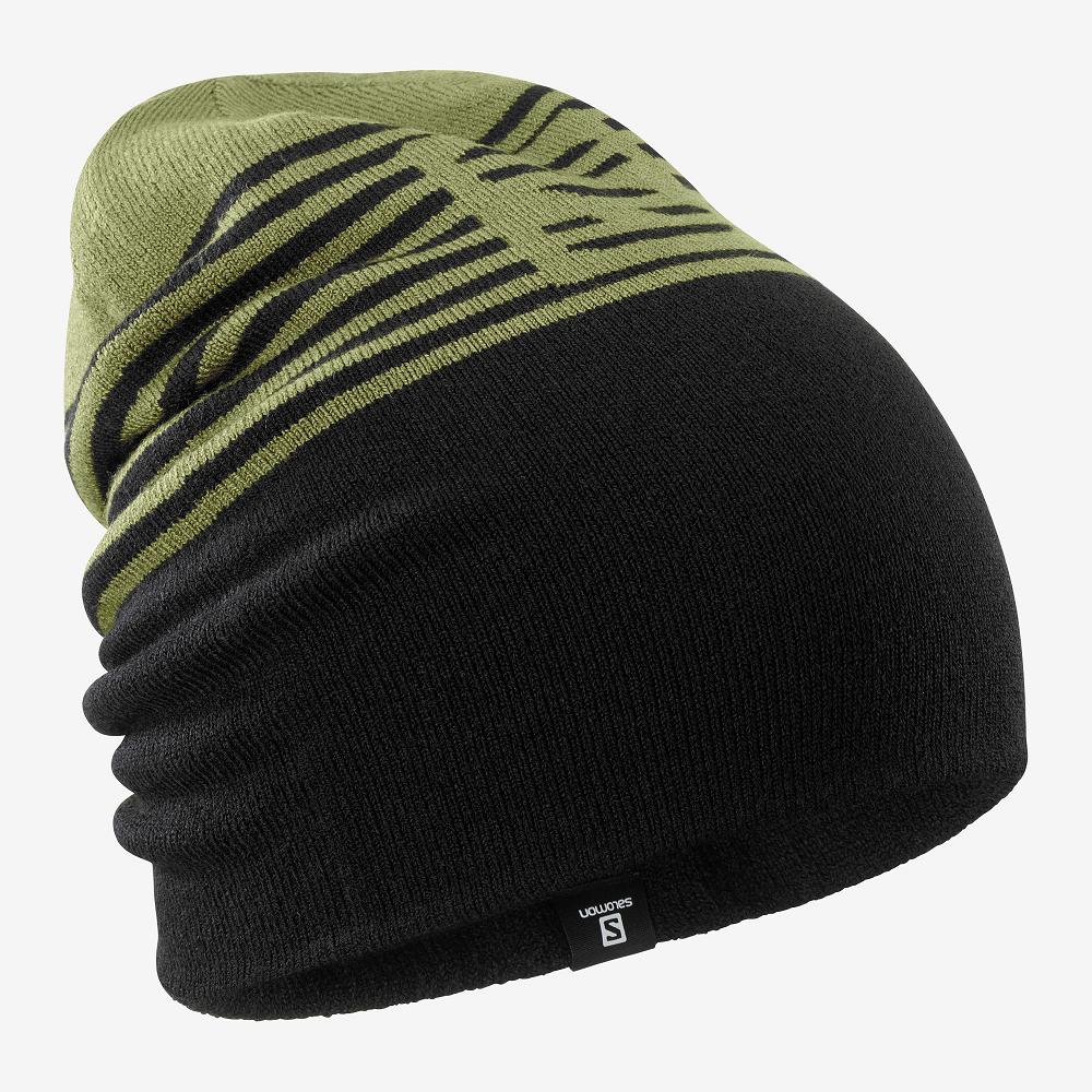 Salomon Israel FLATSPIN REVERSIBLE - Mens Hats - Black (HVJG-27145)